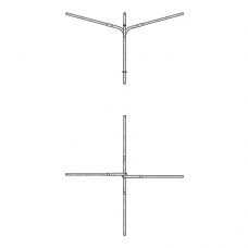 К8-1,5-1,0-1-1 кронштейн четырехрожковый