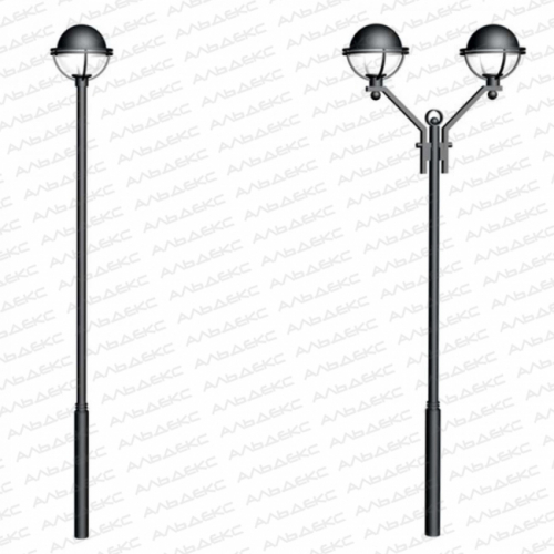 Бол-1-4,1 декоративная опора 