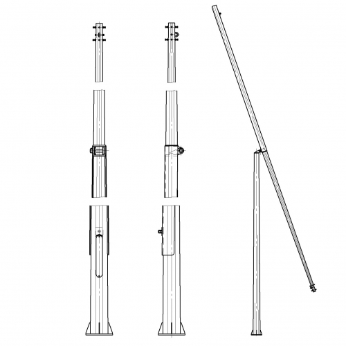 Опора освещения ОГККЗН-7,0